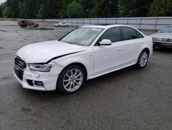 Audi a4 Premium s-Line salvage cars for sale: 2016 Audi A4 Premium S-Line