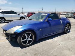 Salvage cars for sale at Sun Valley, CA auction: 2005 Nissan 350Z Roadster