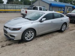 Chevrolet salvage cars for sale: 2018 Chevrolet Malibu LT