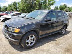 BMW X5 3.0I salvage cars for sale: 2003 BMW X5 3.0I