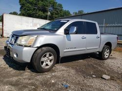 Salvage cars for sale at Chatham, VA auction: 2005 Nissan Titan XE