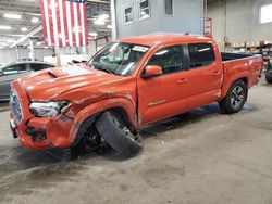 Toyota Tacoma salvage cars for sale: 2017 Toyota Tacoma Double Cab