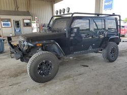 Jeep salvage cars for sale: 2017 Jeep Wrangler Unlimited Sport