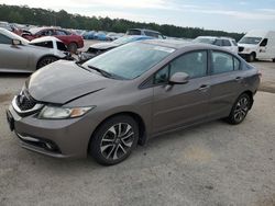 Honda Civic exl salvage cars for sale: 2013 Honda Civic EXL