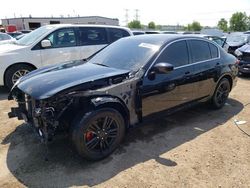 Salvage cars for sale at Elgin, IL auction: 2015 Infiniti Q40