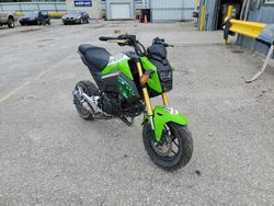 Salvage cars for sale from Copart Wichita, KS: 2020 Honda Grom 125