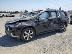 Salvage cars for sale from Copart Eugene, OR: 2019 Chevrolet Traverse LT