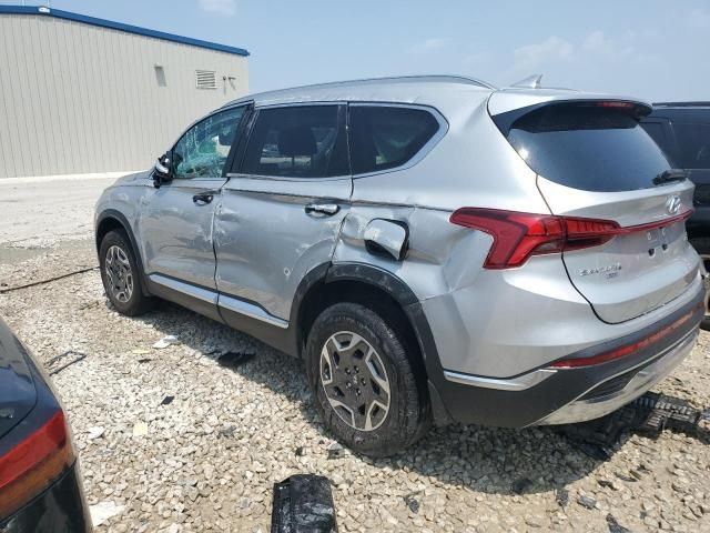 2021 Hyundai Santa FE Blue