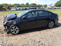 Salvage cars for sale at Hillsborough, NJ auction: 2019 KIA Forte FE