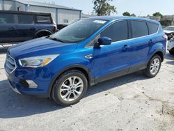 Salvage cars for sale at Tulsa, OK auction: 2017 Ford Escape SE