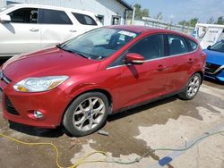 Salvage cars for sale at Pekin, IL auction: 2012 Ford Focus SEL