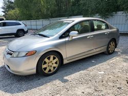 Vehiculos salvage en venta de Copart Knightdale, NC: 2006 Honda Civic LX