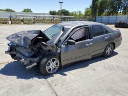 Salvage cars for sale from Copart Sacramento, CA: 2006 Honda Accord EX