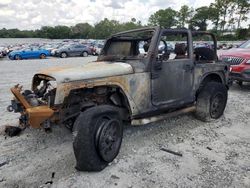 Salvage cars for sale at Byron, GA auction: 2007 Jeep Wrangler X