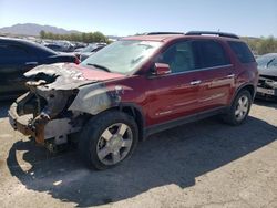 Salvage cars for sale from Copart Las Vegas, NV: 2008 GMC Acadia SLT-1