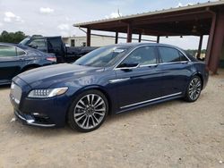 2017 Lincoln Continental Reserve for sale in Tanner, AL