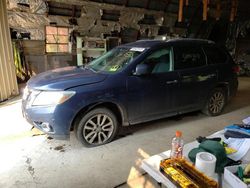 Salvage cars for sale at Albany, NY auction: 2015 Nissan Pathfinder S