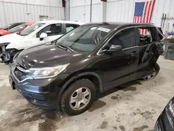 Salvage cars for sale at Franklin, WI auction: 2015 Honda CR-V LX