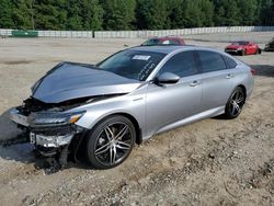 Salvage cars for sale at Gainesville, GA auction: 2022 Honda Accord Touring Hybrid