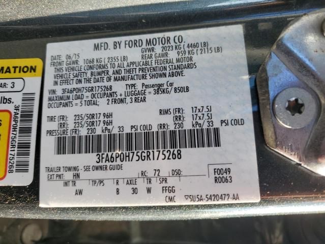 2016 Ford Fusion SE