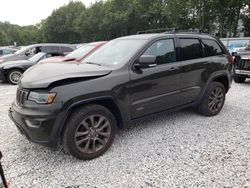 Salvage cars for sale at North Billerica, MA auction: 2016 Jeep Grand Cherokee Limited