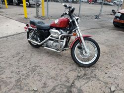 Salvage motorcycles for sale at Chalfont, PA auction: 1998 Harley-Davidson XL1200