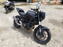 Salvage motorcycles for sale at Hampton, VA auction: 2020 Yamaha MT-03