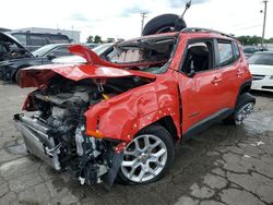Salvage cars for sale at Chicago Heights, IL auction: 2018 Jeep Renegade Latitude