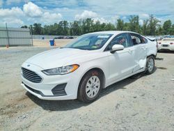 Salvage cars for sale at Lumberton, NC auction: 2019 Ford Fusion S