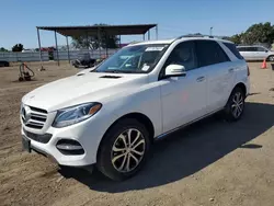 Salvage cars for sale from Copart San Diego, CA: 2016 Mercedes-Benz GLE 350 4matic