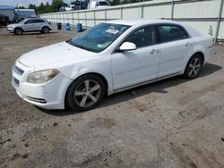 Chevrolet Malibu 1LT salvage cars for sale: 2012 Chevrolet Malibu 1LT