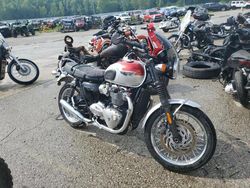 Salvage motorcycles for sale at Louisville, KY auction: 2016 Triumph Bonneville T120