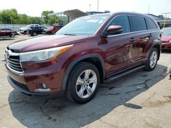 Salvage cars for sale from Copart Lebanon, TN: 2014 Toyota Highlander Limited