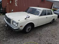 Salvage cars for sale at Hueytown, AL auction: 1992 Toyota Century