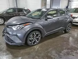 Toyota C-HR XLE salvage cars for sale: 2019 Toyota C-HR XLE