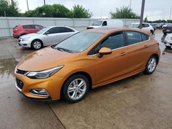 Salvage cars for sale at Oklahoma City, OK auction: 2017 Chevrolet Cruze LT