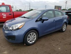 KIA Rio salvage cars for sale: 2016 KIA Rio LX