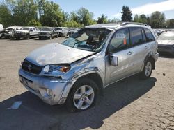 Salvage cars for sale at Portland, OR auction: 2005 Toyota Rav4