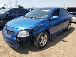 Toyota Corolla Base salvage cars for sale: 2009 Toyota Corolla Base