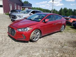 Flood-damaged cars for sale at auction: 2017 Hyundai Elantra SE