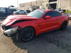 Salvage cars for sale at Waldorf, MD auction: 2016 Ford Mustang GT