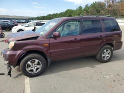 Salvage cars for sale from Copart Brookhaven, NY: 2008 Honda Pilot EXL