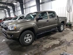 Vehiculos salvage en venta de Copart Ham Lake, MN: 2015 Toyota Tacoma Double Cab