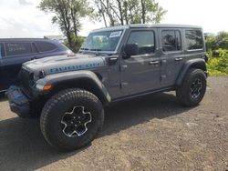 Jeep Wrangler salvage cars for sale: 2022 Jeep Wrangler Unlimited Rubicon 4XE