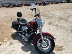 Salvage motorcycles for sale at Bridgeton, MO auction: 2017 Harley-Davidson Flstc Heritage Softail Classic