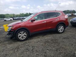 Nissan Rogue S salvage cars for sale: 2015 Nissan Rogue S