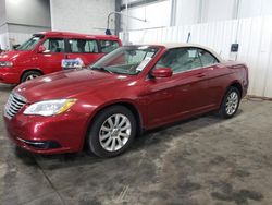 Salvage cars for sale from Copart Ham Lake, MN: 2012 Chrysler 200 Touring