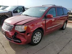 Salvage cars for sale at Grand Prairie, TX auction: 2014 Chrysler Town & Country Touring