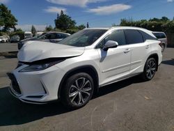 Salvage cars for sale from Copart San Martin, CA: 2022 Lexus RX 350 L
