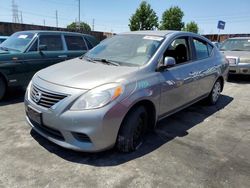 Salvage cars for sale from Copart Wilmington, CA: 2014 Nissan Versa S